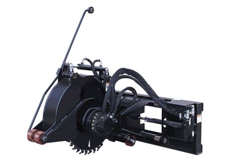 road saw for skid steer|skid steer asphalt saw attachment.